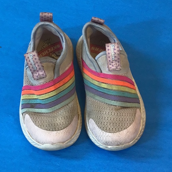 ⛱️2/$5⛱️Bundle ⭐️🎁🎉🍀 Sale! Sketchers rainbow/unicorn slip on sneakers etc - Picture 1 of 7